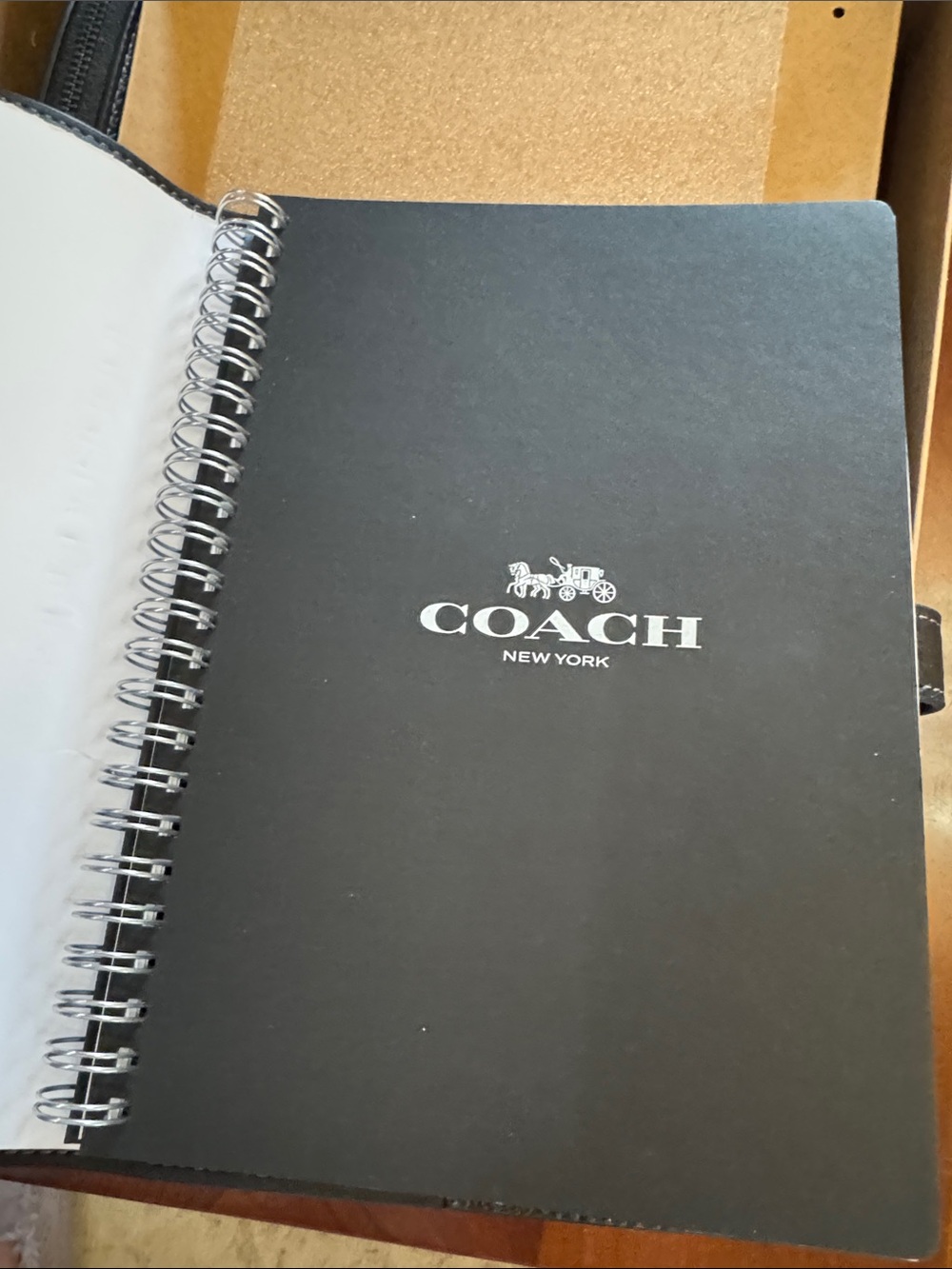 COACH NOTEBOOK AND PENCIL CASE SET NWOT - Picture 2 of 6